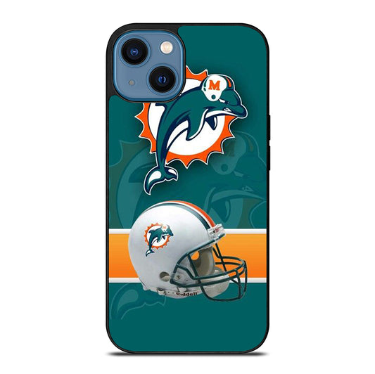 MIAMI DOLPHINS SYMBOL iPhone 14 Case Cover