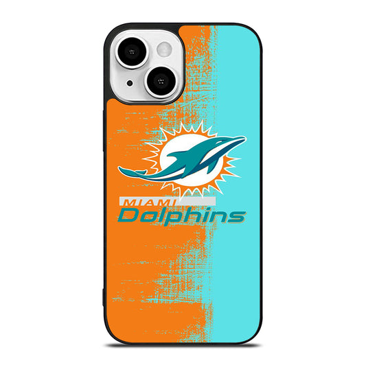 MIAMI DOLPINS NFL LOGO iPhone 13 Mini Case Cover