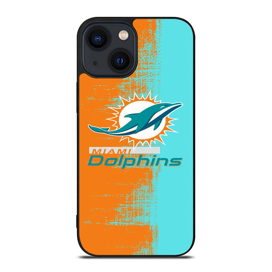 MIAMI DOLPINS NFL LOGO iPhone 14 Plus Case Cover