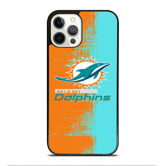 MIAMI DOLPINS NFL LOGO iPhone 12 Pro Case Cover