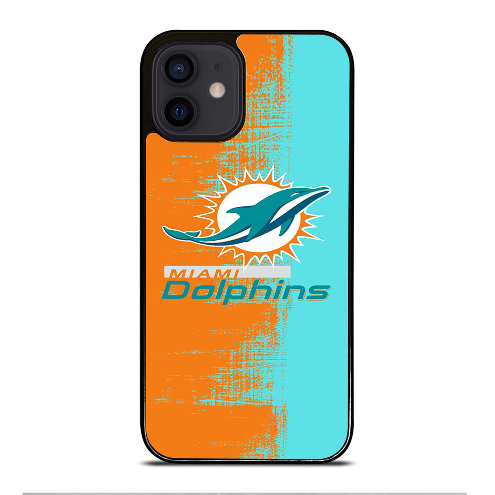 MIAMI DOLPINS NFL LOGO iPhone 12 Mini Case Cover