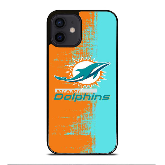 MIAMI DOLPINS NFL LOGO iPhone 12 Mini Case Cover