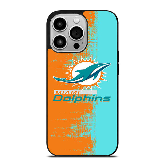 MIAMI DOLPINS NFL LOGO iPhone 14 Pro Case Cover