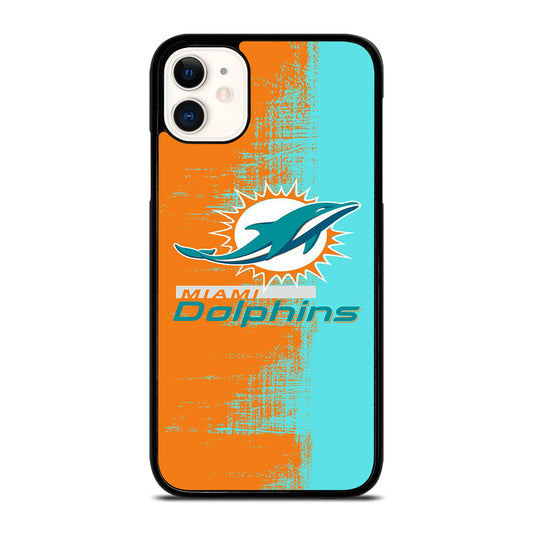 MIAMI DOLPINS NFL LOGO iPhone 11 Case Cover