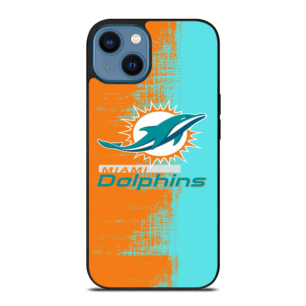 MIAMI DOLPINS NFL LOGO iPhone 14 Case Cover