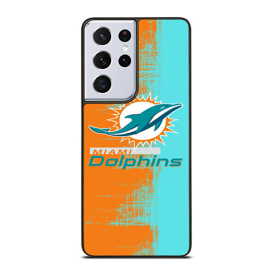 MIAMI DOLPINS NFL LOGO Samsung Galaxy S21 Ultra Case Cover