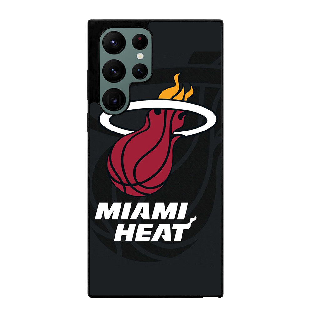 MIAMI HEAT BASKETBALL ICON Samsung Galaxy S22 Ultra Case Cover