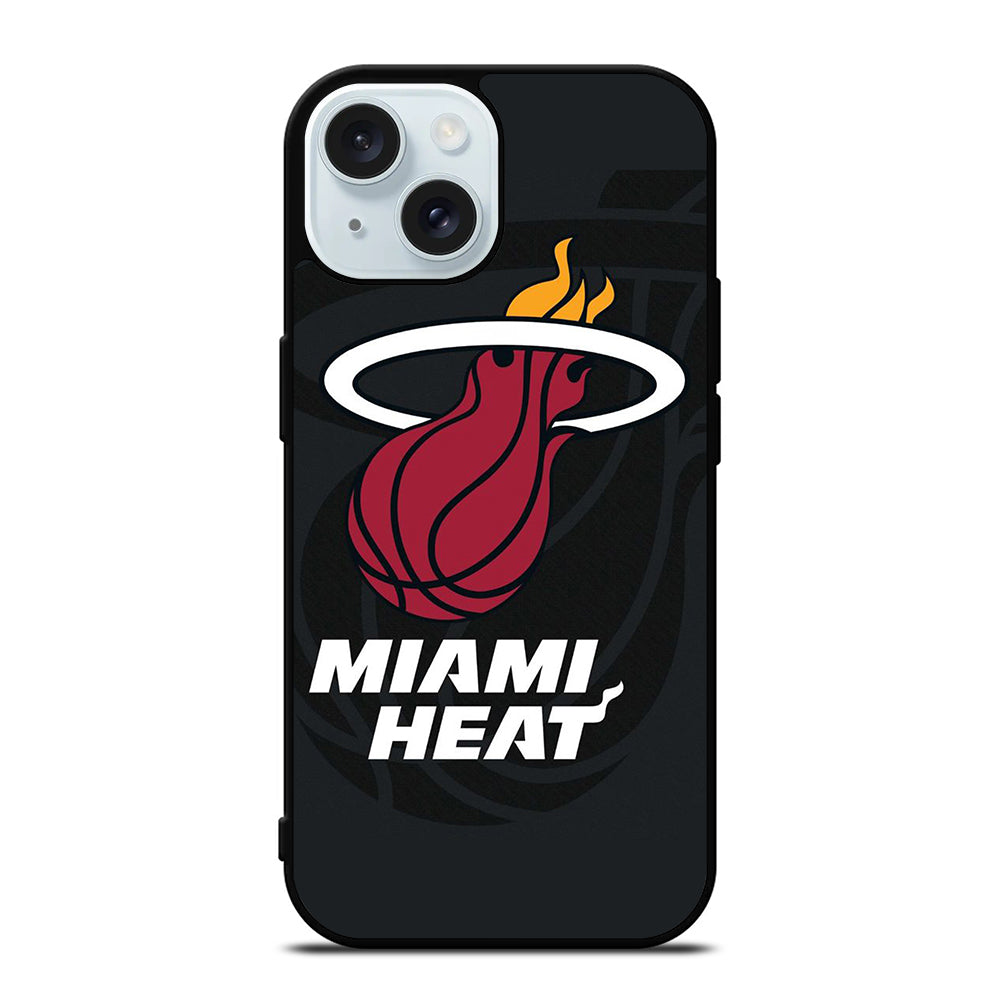 MIAMI HEAT BASKETBALL ICON iPhone 15 Case Cover