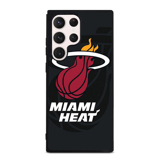 MIAMI HEAT BASKETBALL ICON Samsung Galaxy S23 Ultra Case Cover