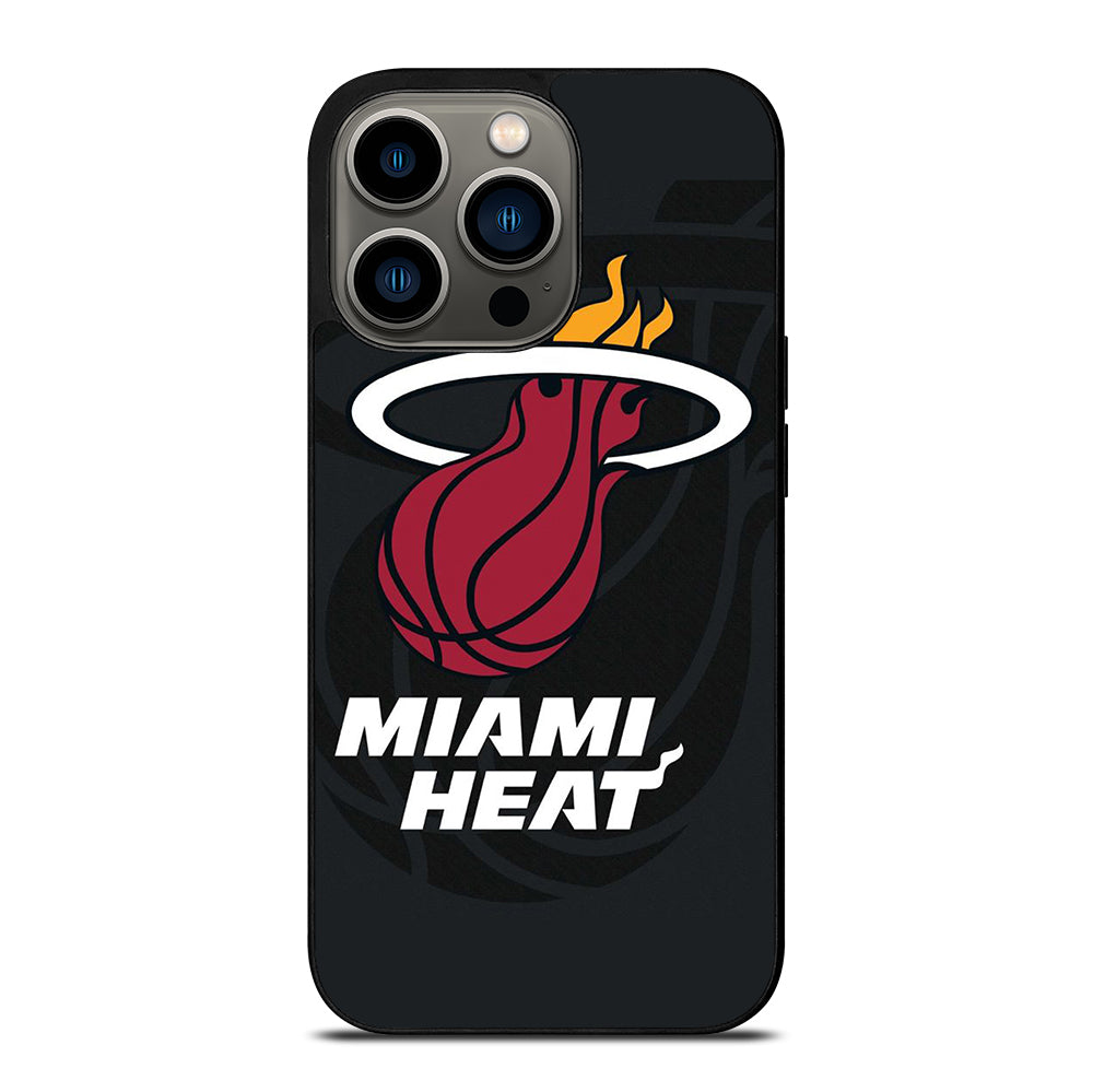 MIAMI HEAT BASKETBALL ICON iPhone 13 Pro Case Cover