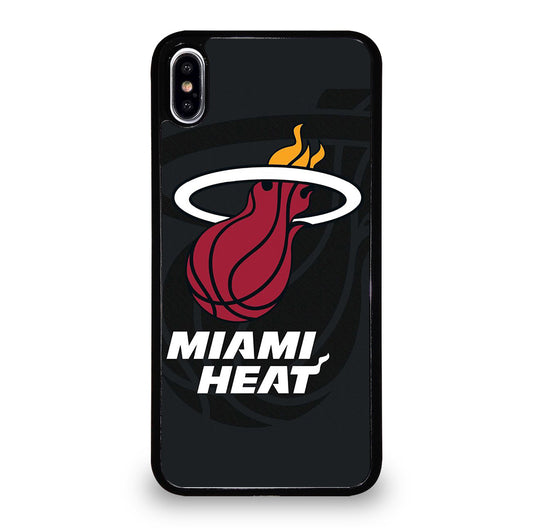 MIAMI HEAT BASKETBALL ICON iPhone XS Max Case Cover