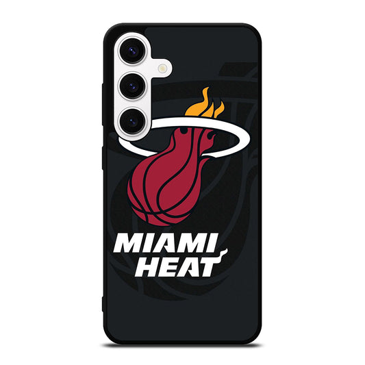 MIAMI HEAT BASKETBALL ICON Samsung Galaxy S24 Case Cover