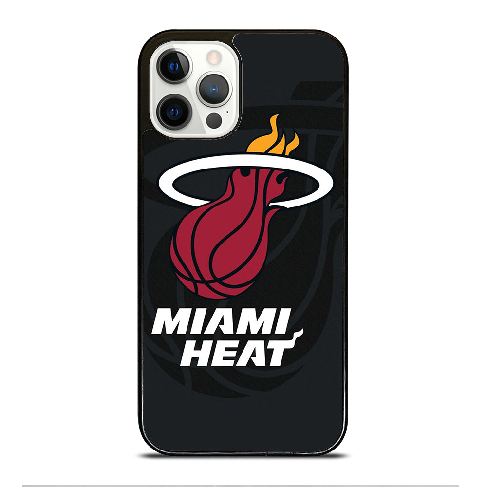 MIAMI HEAT BASKETBALL ICON iPhone 12 Pro Case Cover