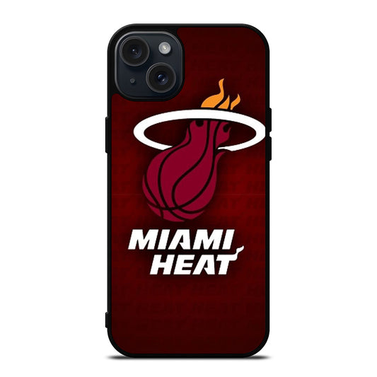 MIAMI HEAT NBA SYMBOL iPhone 15 Plus Case Cover