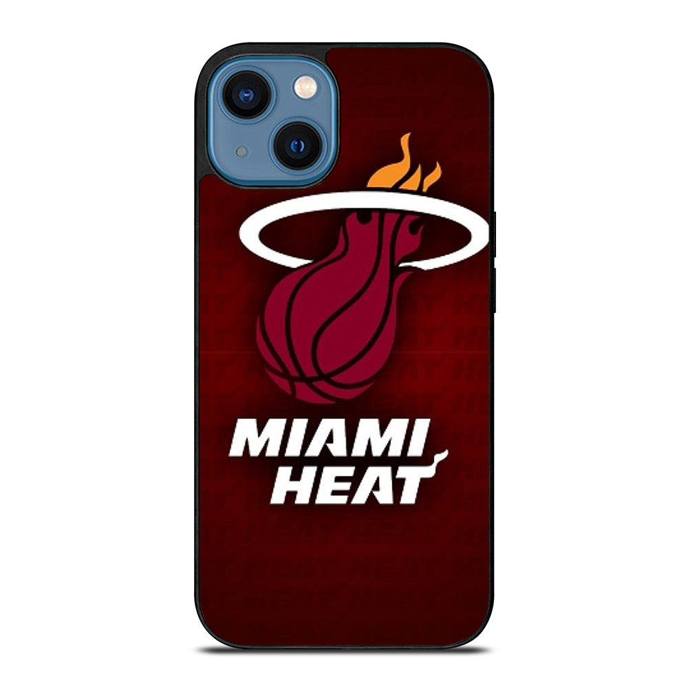 MIAMI HEAT NBA SYMBOL iPhone 14 Case Cover