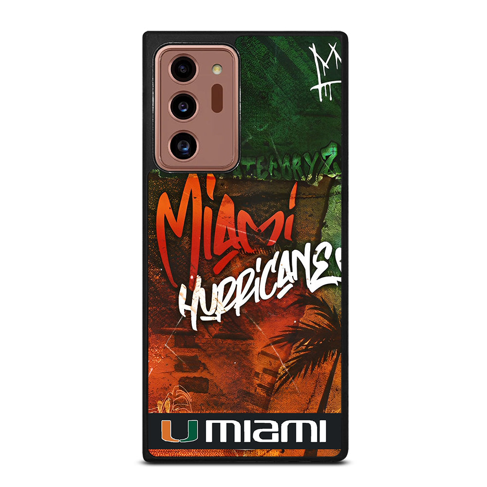MIAMI HURRICANES Samsung Galaxy Note 20 Ultra Case Cover