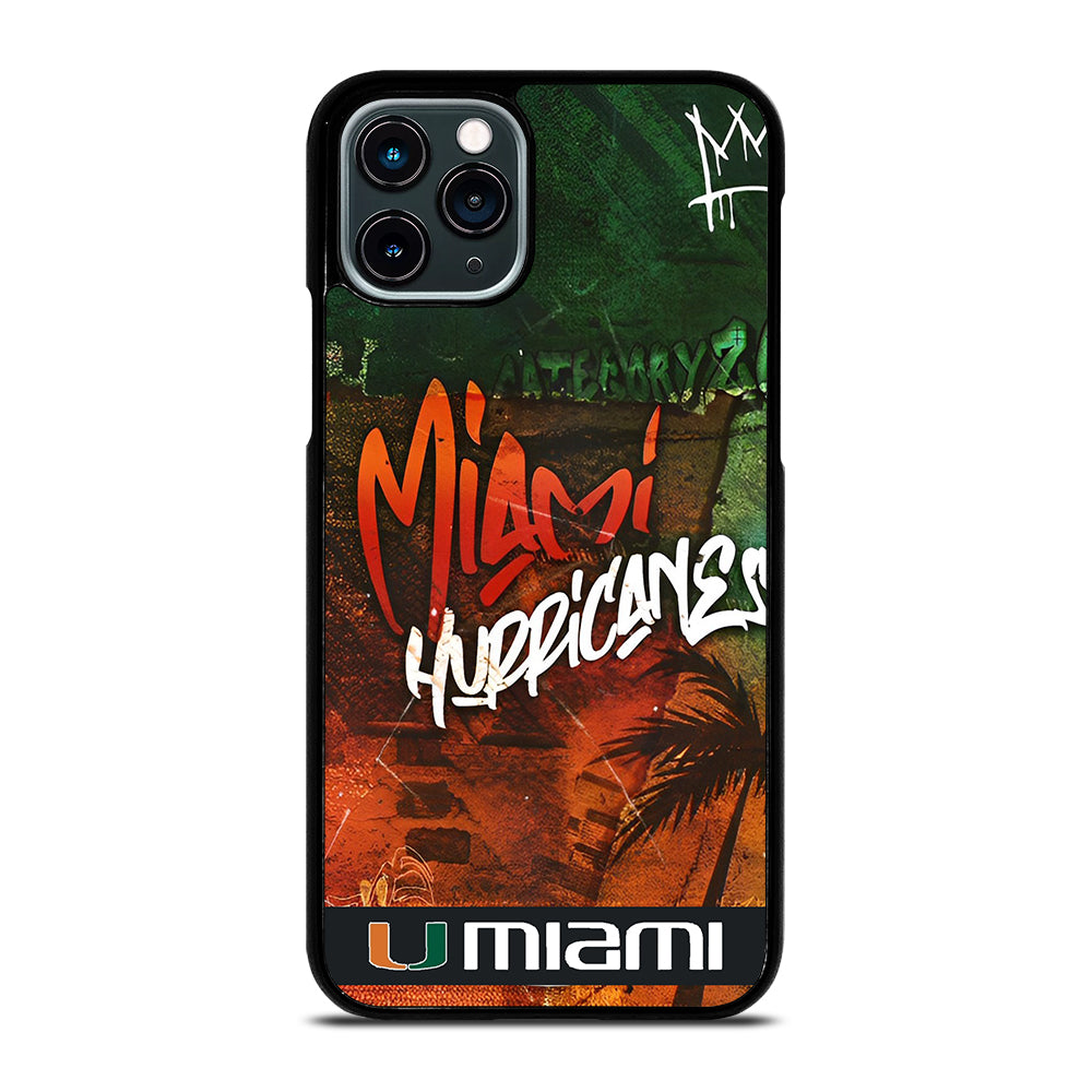 MIAMI HURRICANES iPhone 11 Pro Case Cover