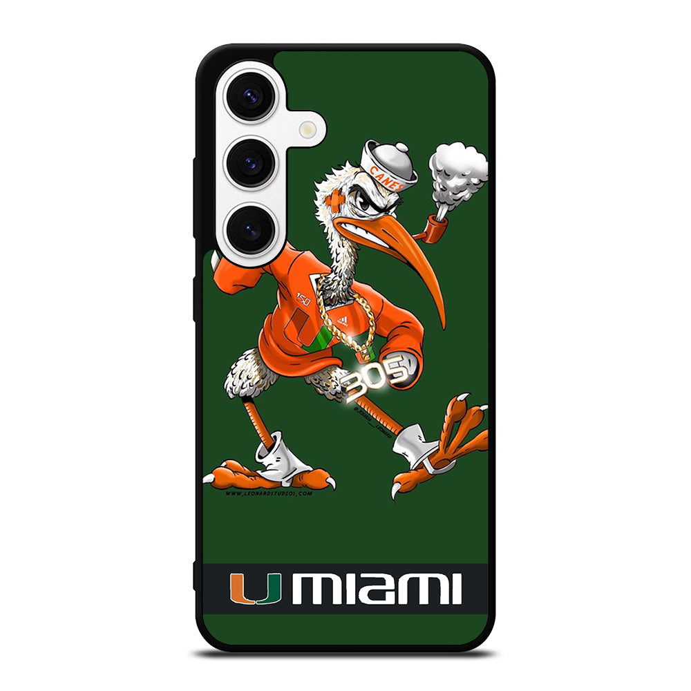 MIAMI HURRICANES MASCOT Samsung Galaxy S24 Case Cover