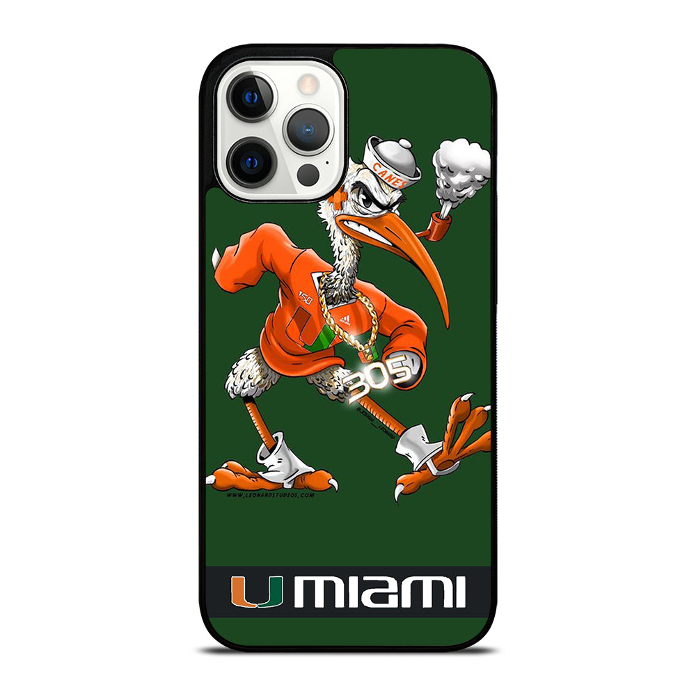 MIAMI HURRICANES MASCOT iPhone 12 Pro Max Case Cover