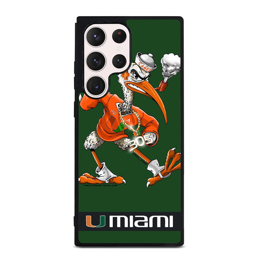 MIAMI HURRICANES MASCOT Samsung Galaxy S23 Ultra Case Cover