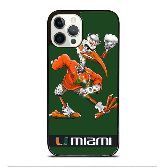 MIAMI HURRICANES MASCOT iPhone 12 Pro Case Cover