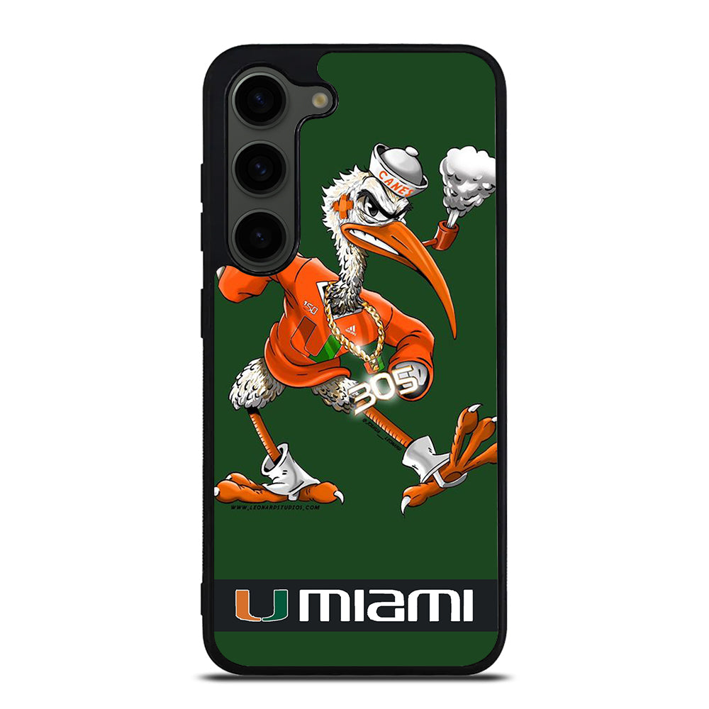 MIAMI HURRICANES MASCOT Samsung Galaxy S23 Plus Case Cover