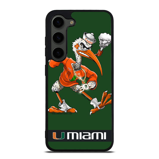 MIAMI HURRICANES MASCOT Samsung Galaxy S23 Plus Case Cover