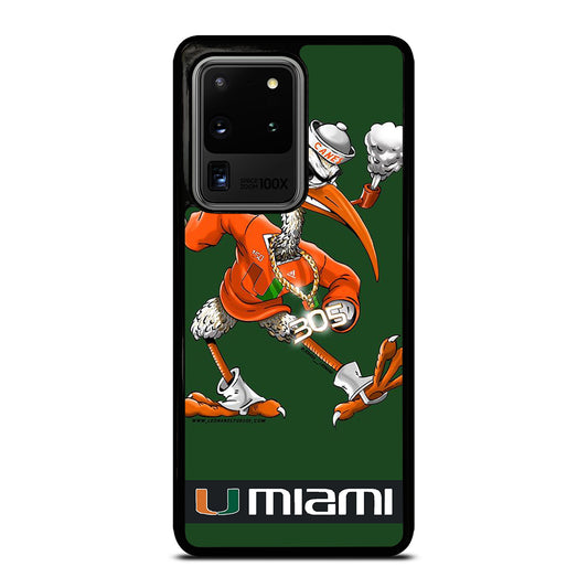 MIAMI HURRICANES MASCOT Samsung Galaxy S20 Ultra Case Cover