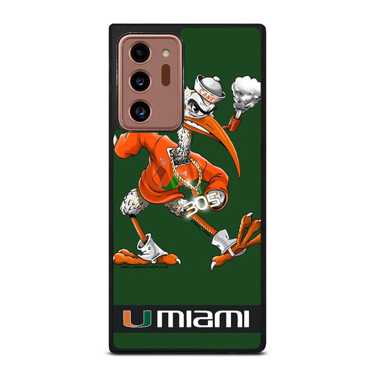 MIAMI HURRICANES MASCOT Samsung Galaxy Note 20 Ultra Case Cover