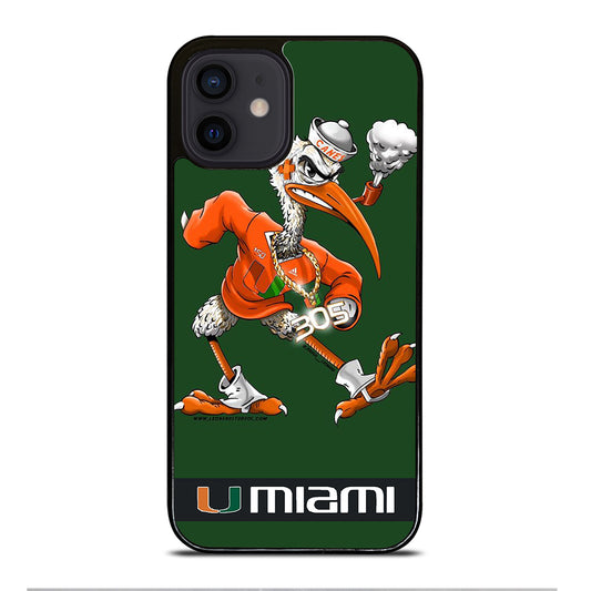 MIAMI HURRICANES MASCOT iPhone 12 Mini Case Cover