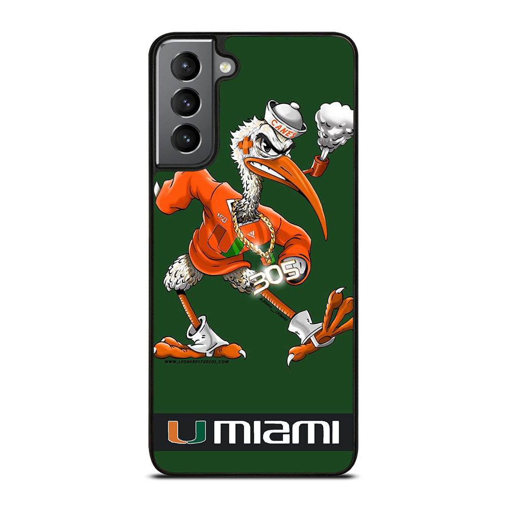 MIAMI HURRICANES MASCOT Samsung Galaxy S21 Plus Case Cover