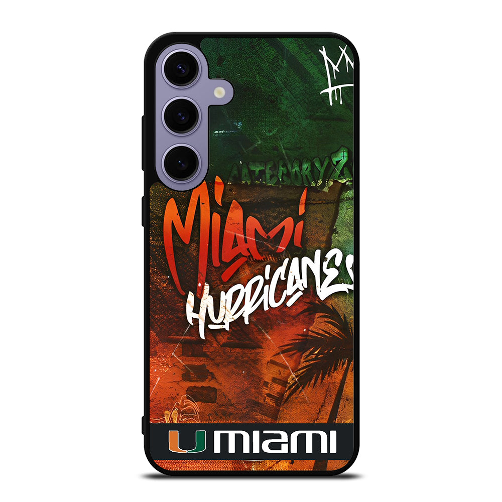 MIAMI HURRICANES Samsung Galaxy S24 Plus Case Cover