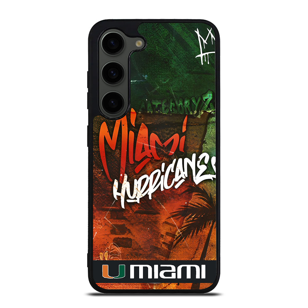 MIAMI HURRICANES Samsung Galaxy S23 Plus Case Cover