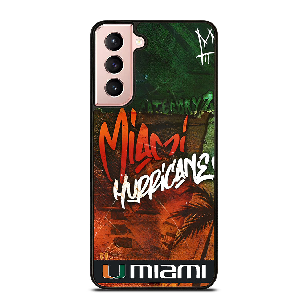 MIAMI HURRICANES Samsung Galaxy S21 Case Cover