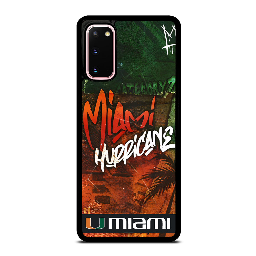 MIAMI HURRICANES Samsung Galaxy S20 Case Cover