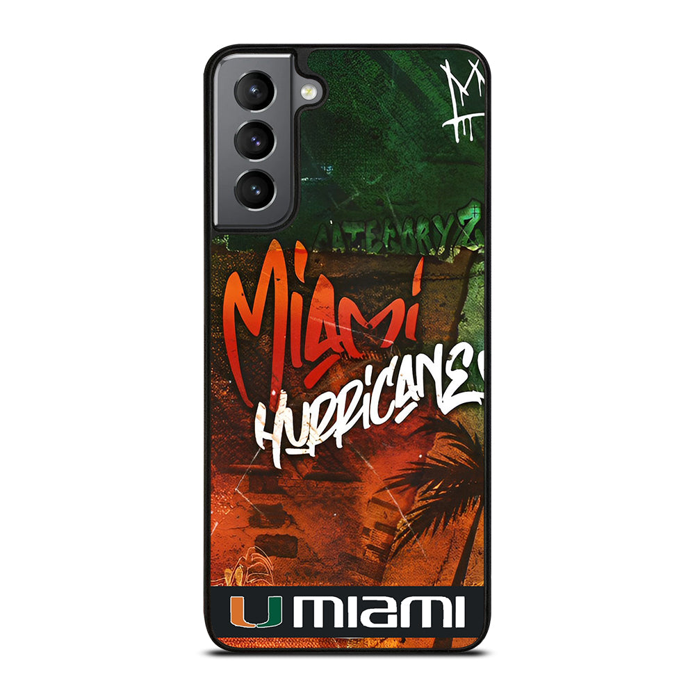 MIAMI HURRICANES Samsung Galaxy S21 Plus Case Cover