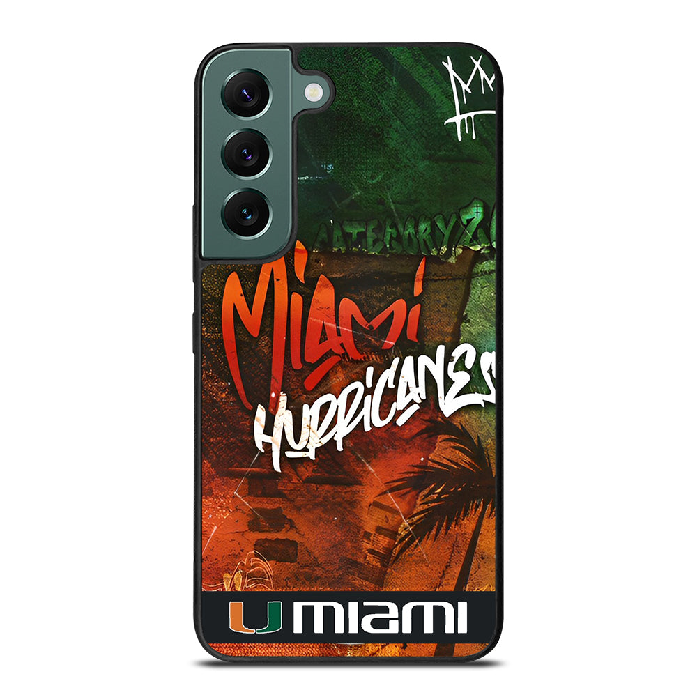 MIAMI HURRICANES Samsung Galaxy S22 Case Cover