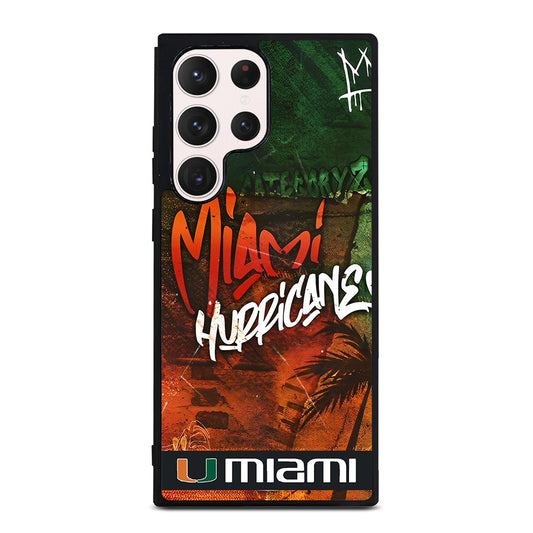 MIAMI HURRICANES Samsung Galaxy S23 Ultra Case Cover