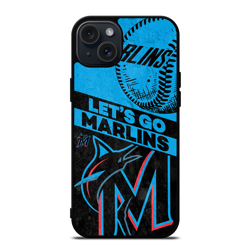 MIAMI MARLINS MLB iPhone 15 Plus Case Cover