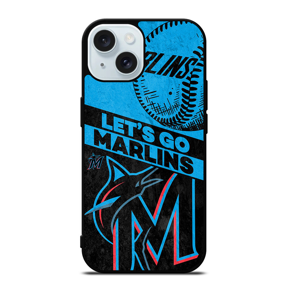 MIAMI MARLINS MLB iPhone 15 Case Cover