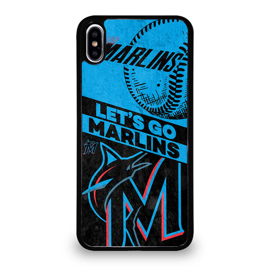 MIAMI MARLINS MLB iPhone XS Max Case Cover