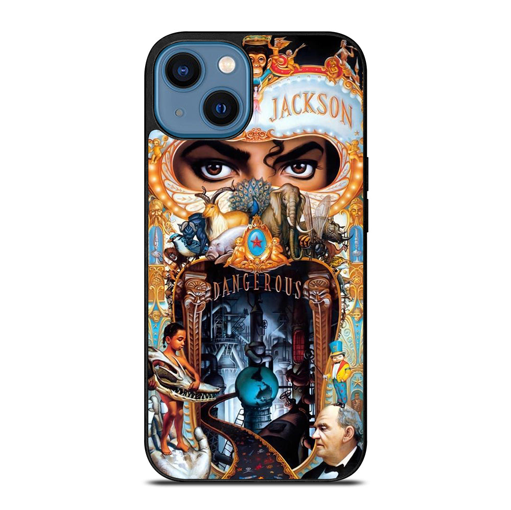 MICHAEL JACKSON ART DANGEROUS iPhone 14 Case Cover