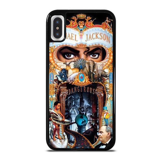 MICHAEL JACKSON ART DANGEROUS iPhone X / XS Case Cover