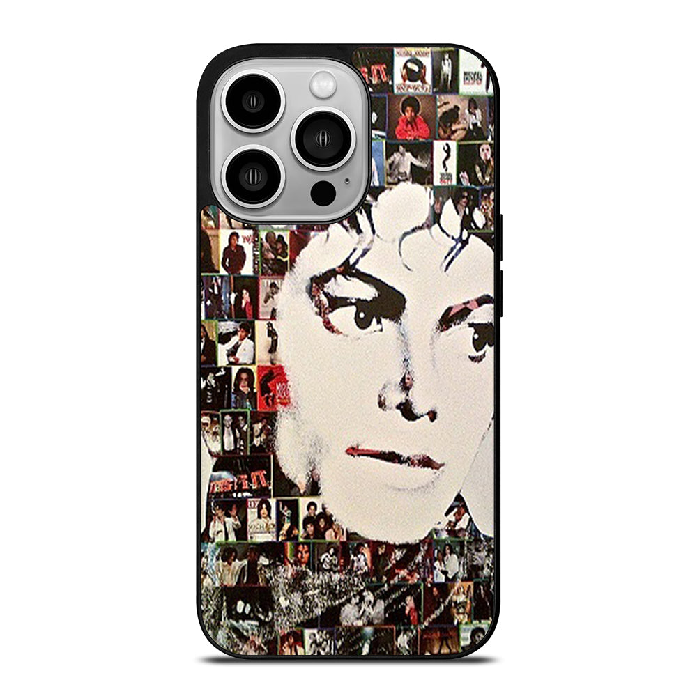 MICHAEL JACKSON COLLAGE ART iPhone 14 Pro Case Cover