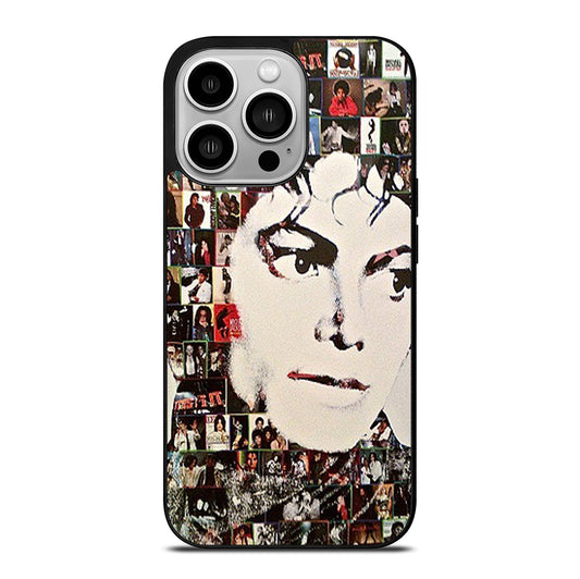 MICHAEL JACKSON COLLAGE ART iPhone 14 Pro Case Cover