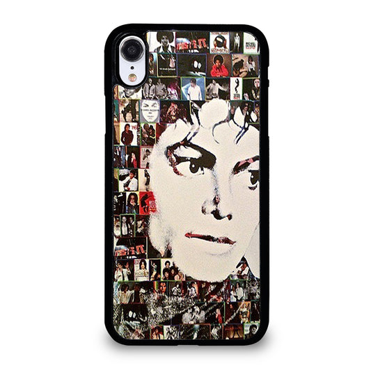 MICHAEL JACKSON COLLAGE ART iPhone XR Case Cover