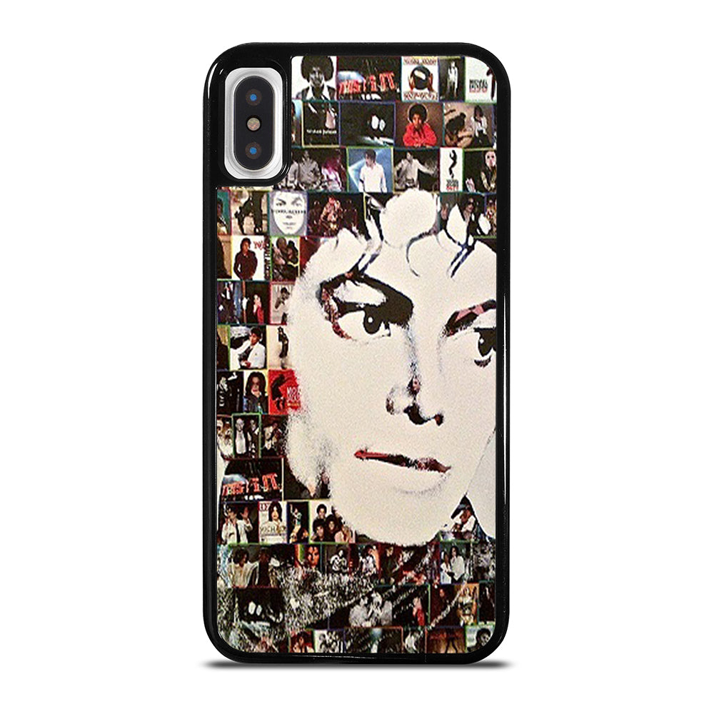 MICHAEL JACKSON COLLAGE ART iPhone X / XS Case Cover