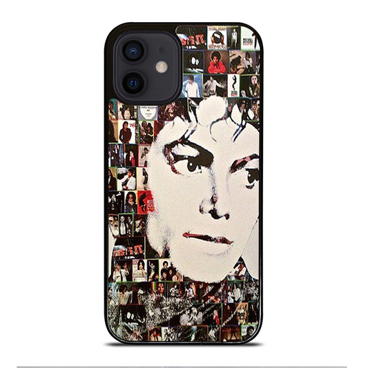 MICHAEL JACKSON COLLAGE ART iPhone 12 Mini Case Cover