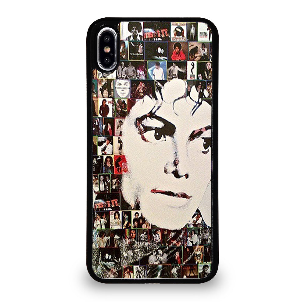 MICHAEL JACKSON COLLAGE ART iPhone XS Max Case Cover