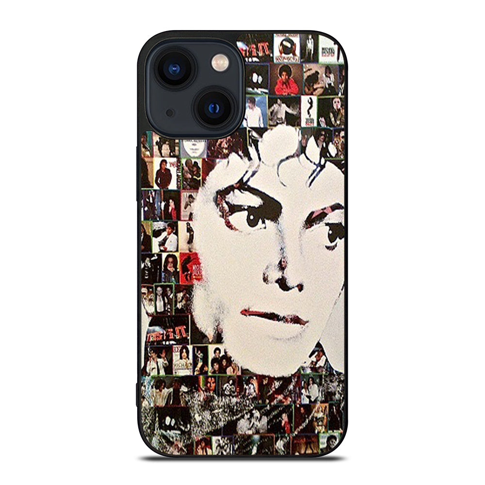 MICHAEL JACKSON COLLAGE ART iPhone 14 Plus Case Cover